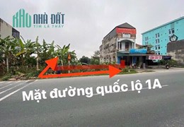 BÁN 500m2 Duy Nhất Mặt Đường Quốc Lộ 1A Phủ Lý, Hà Nam