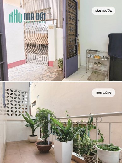 Cho thuê nhà CMT8, Quận 10 DT 33m2x2T nhà đẹp 8 triệu