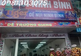 QUÁN TRƯỜNG GIANG CHUYÊN DÊ NÚI NINH BÌNH - Địa chỉ:  54 dã  tượng, P.vĩnh nguyên , Nha trang