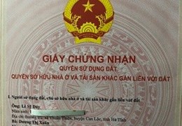 CẦN BÁN LÔ ĐẤT ĐẸP, GIÁ RẺ  HUYỆN THẠCH HÀ, TỈNH HÀ TỈNH