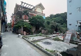BÁN ĐẤT NGÔ GIA TỰ 57M CHỈ 4TỶ5,  LÔ GÓC MẶT TIỀN RỘNG, NGÕ THÔNG Ô TÔ VÀO ĐẤT