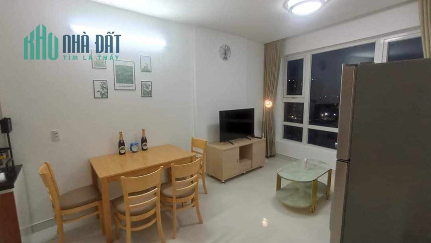 Căn hộ Summer Square, 243 Tân Hòa Đông, p14, Q6 :  61m2 (2pn, 2wc, 1 lô gia). Căn góc, lầu cao