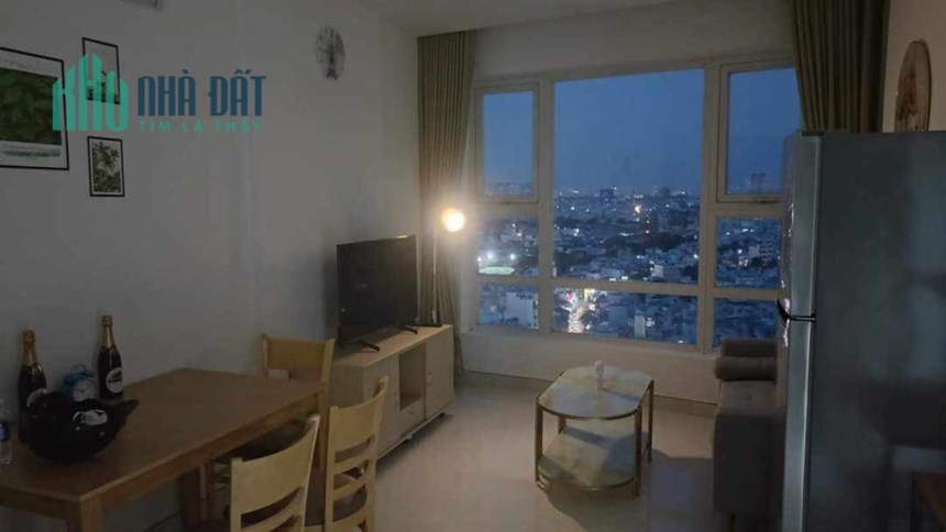 Căn hộ Summer Square, 243 Tân Hòa Đông, p14, Q6 :  61m2 (2pn, 2wc, 1 lô gia). Căn góc, lầu cao