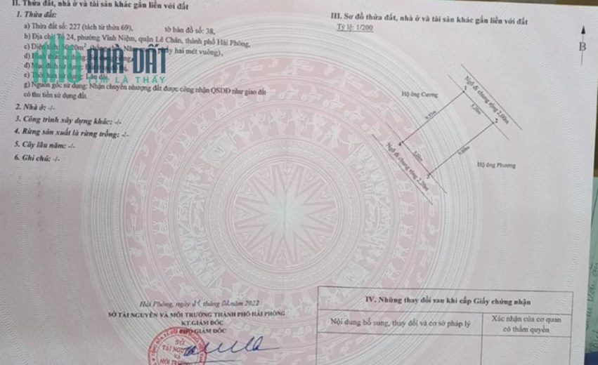 Bán đất Vĩnh Cát cạnh TĐC A51, diện tích 50m GIÁ 2 tỉ, ô.tô nhỏ tận đất