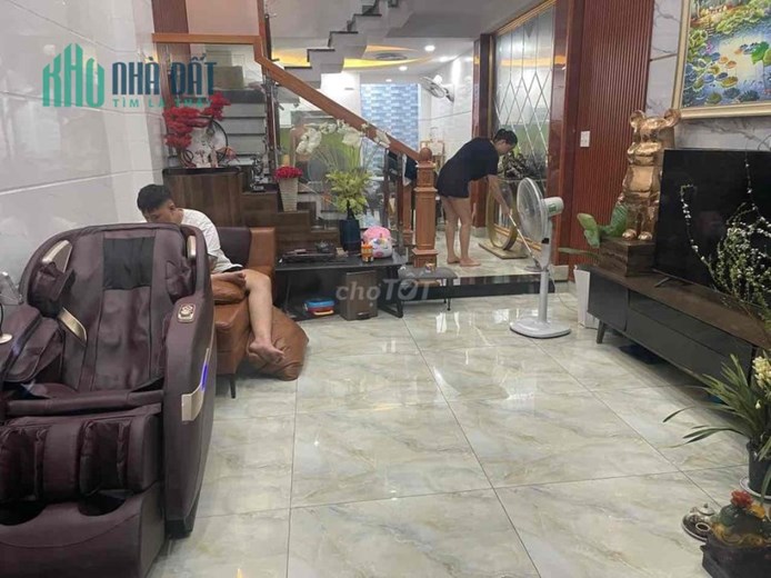 🏡 Nhà siêu đẹp Hẻm 6m Nguyễn Duy Cung, 4 tầng 4PN