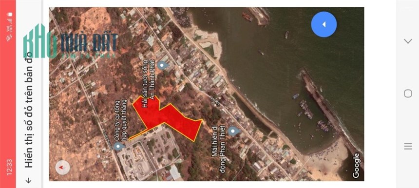 Đất Đẹp - Giá Tốt - Chính Chủ Cần Bán Lô Đất Vị Trí Đẹp Mặt Tiền Đường Trần Lê, Phan thiết