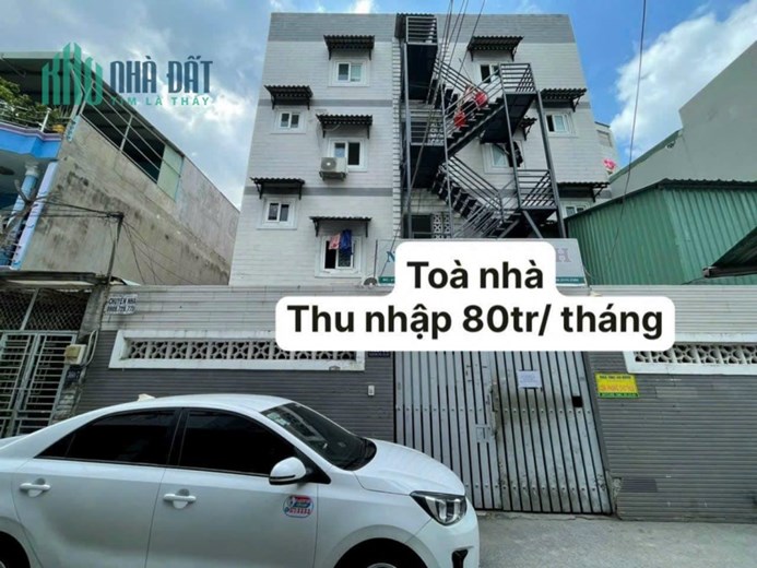 Bán CHDV Lê Văn Thọ, 205m2, 39 Phòng đang cho thuê khoán 80tr/tháng chỉ 12 tỷ
