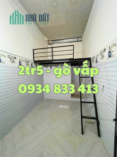 Phòng Trọ Giá Rẻ Gò Vấp, Phan Huy Ích, KCN Tân Bình, Chỉ 2.4 triệu