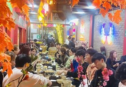 CHÍNH CHỦ SANG NHƯỢNG QUÁN BUFFET LẨU NƯỚNG ĐANG HOẠT ĐỘNG TẠI LẠC LONG QUÂN