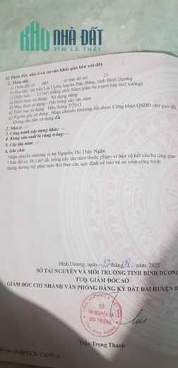 CHÍNH CHỦ Cần Bán Lô Đất Và CHO THUÊ Căn Nhà Tại Bình Dương