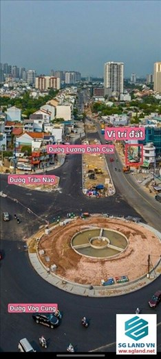 Bán lô đất đẹp mặt tiền đường Lương Định Của Q2 giá ngộp