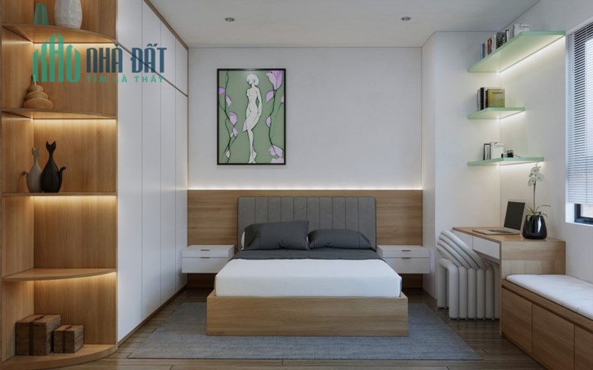 Cho thuê chung cư Tecco Garden Thanh Trì, 3PN, nhà mới full đồ