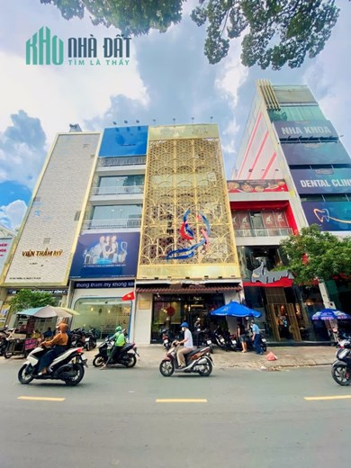 Mặt tiền kinh doanh Quận 6- Gần chợ Bình Tây- 4 tầng THANG MÁY, ngang 5.5m