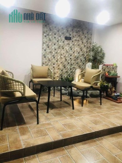 bán nhà 5 lầu - xe hơi ngủ trong nhà - nhà mới xây - phan văn trị - BTCT 1 trệt 1 lửng 2 lầu sân
