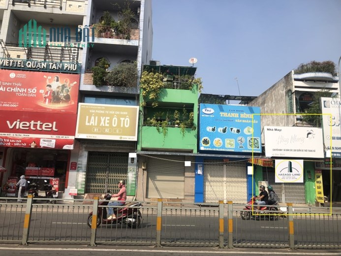 Cho thuê Nhà Mặt Tiền Lũy Bán Bích 80m2, 17 triệu, gần Ngân Hàng