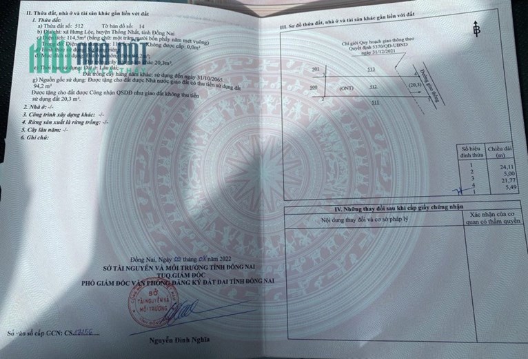 Bán nhanh miếng đất thở 2 mặt tiền đường xã Lộ 25, sát chợ Hưng Lộc. Gía 15tr/m2
