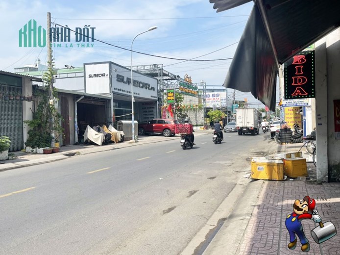 MẶT TIỀN KINH DOANH ĐƯỜNG 30M NGUYỄN THỊ BÚP QUẬN 12 - HƠN 149M2, NGANG 5M HIẾM, NHÀ CẤP 4 TIỆN XÂY