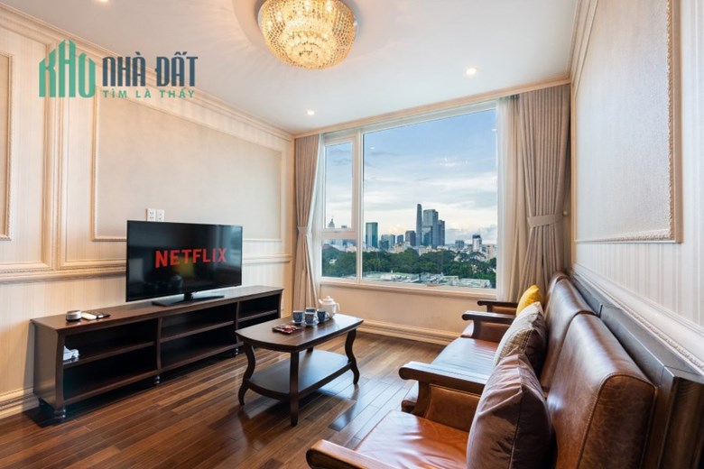 Căn hộ Léman Luxury tại Quận 3, 75m2, 2PN, 2WC, Full NT, cần cho thuê