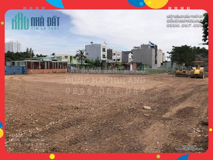 GV. 46 triệu/m2. 1260m2 đất MẶT TIỀN ĐƯỜNG 20M, gần chung cư Dream Home Residence.