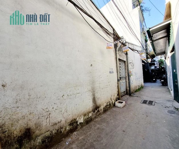 Bán đất Lĩnh Nam, Hoàng Mai, 6 phòng trọ cho thuê, ba gác đỗ cửa 166 m2, 14 tỷ 600