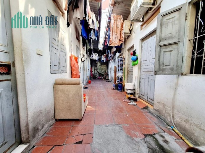 Bán đất Lĩnh Nam, Hoàng Mai, 6 phòng trọ cho thuê, ba gác đỗ cửa 166 m2, 14 tỷ 600