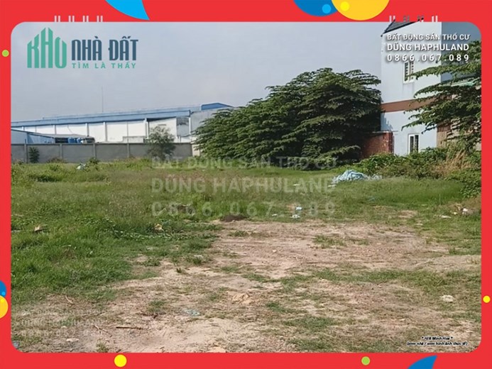 GV. 46 triệu/m2. 1260m2 đất MẶT TIỀN ĐƯỜNG 20M, gần đường Lê Văn Thọ.
