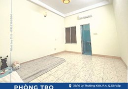 Cho thuê phòng trọ khép kín full đồ tại Lý Thường Kiệt, P.4, Gò Vấp; 3,5tr/th; 0918366264