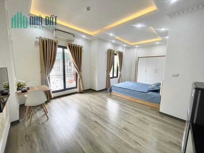 55m 7 Tầng Mặt Tiền 6.5m Nhỉnh 14 Tỷ 1 Nhà Ra Phố Nguyễn Khang. Ô Tô Tải Đỗ Cửa. Kinh Doanh Sầm