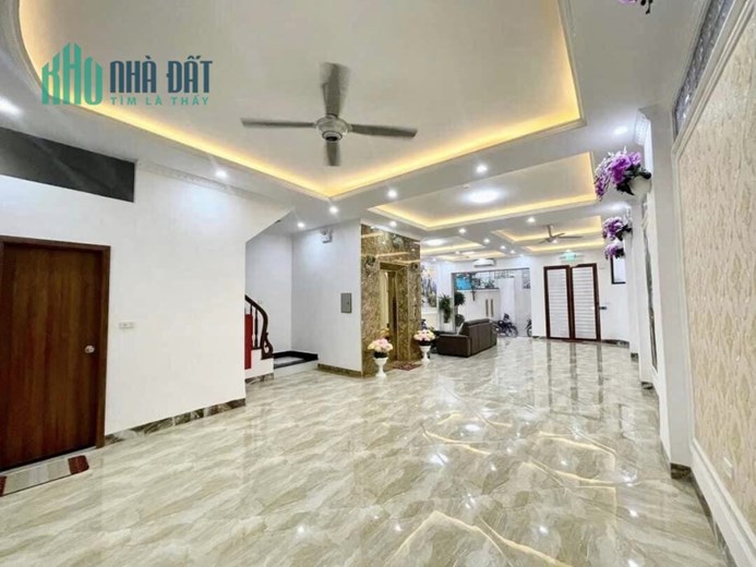 55m 7 Tầng Mặt Tiền 6.5m Nhỉnh 14 Tỷ 1 Nhà Ra Phố Nguyễn Khang. Ô Tô Tải Đỗ Cửa. Kinh Doanh Sầm