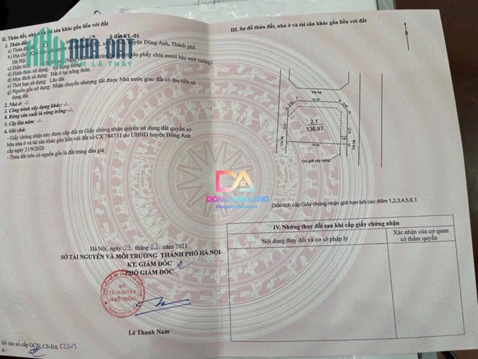 Bán đất đấu giá X2  Uy Nỗ Đông Anh Lô góc khu Vườn Đào kinh doanh