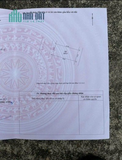 BÁN MẢNH ĐẤT VỊ TRÍ KINH DOANH 200M MẠCH TRÀNG CỔ LOA ĐÔNG ANH