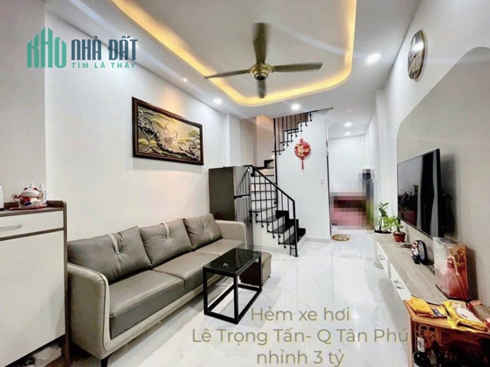 Bán nhà shr 27m2 2tang Lê Trọng Tấn , hẻm xe tải, tặng full nt , 3 tỷ nhỉnh 0932030061