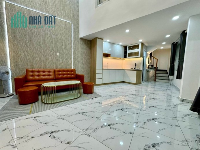 bán nhà hẻm 16 chỗ - bình thạnh - full nội thất - 8x5 giá 5.45 tỷ