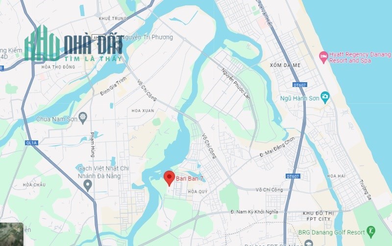 ♥ Đất Hoà Quý Bá Tùng 100m2 5x20m 2.1 tỷ