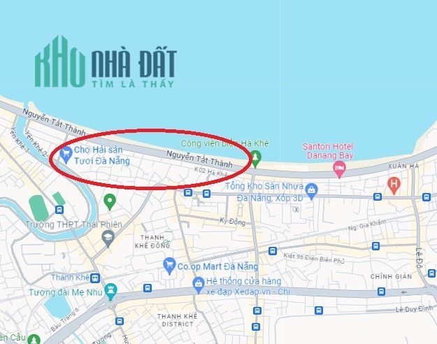 ♪ Đất kiệt Ô tô sát Nguyễn Tất Thành 61m2, 2.1 tỷ