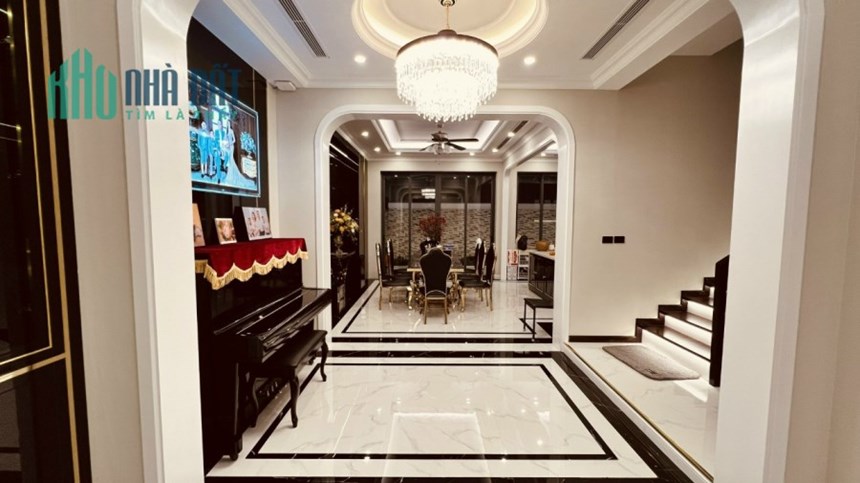 Biệt Thự Đơn Lập KĐT Việt Hưng Khu VIS View Vườn Hoa, 243m2, 3,5Tầng, MT 15,2m, Gía 36 Tỷ.