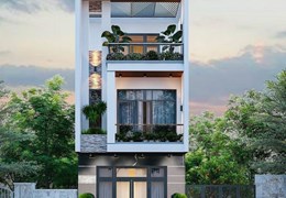 Chính chủ bán nhanh căn nhà mặt phố quận Kiến An, trước cửa có sân chơi bãi đỗ xe rộng 200m2.
