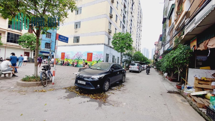 HẦM ĐỂ XE - Ô TÔ DỪNG ĐỖ VÀI CHIẾC TRƯỚC CỬA - LÔ GÓC 3 THOÁNG - GAN PHỐ - SỔ ĐẸP
