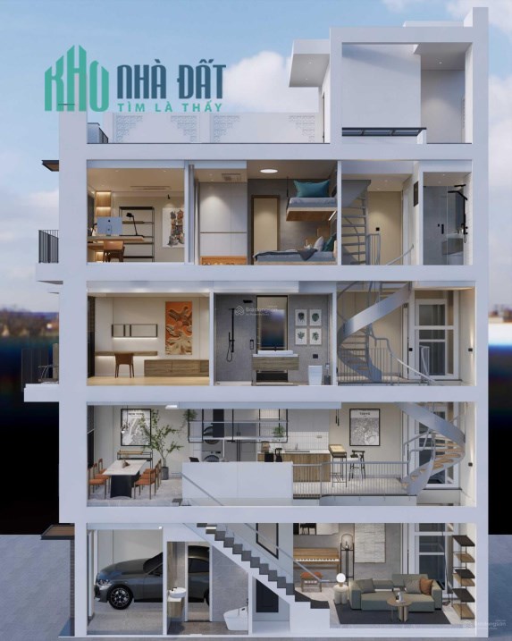 Bán Nhà MT An Dương Vương Q8, 50m2 ,6 Tầng, 1,9 Tỷ Nhận Nhà.