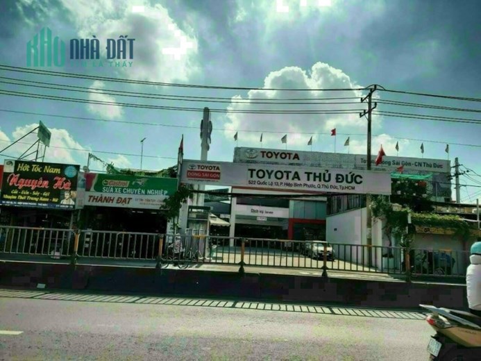 Bán Nhà Giá Tốt Mặt Tiền Quốc Lộ 13. Ngay gần cổng Vạn Phúc City, dt 253.8 m²