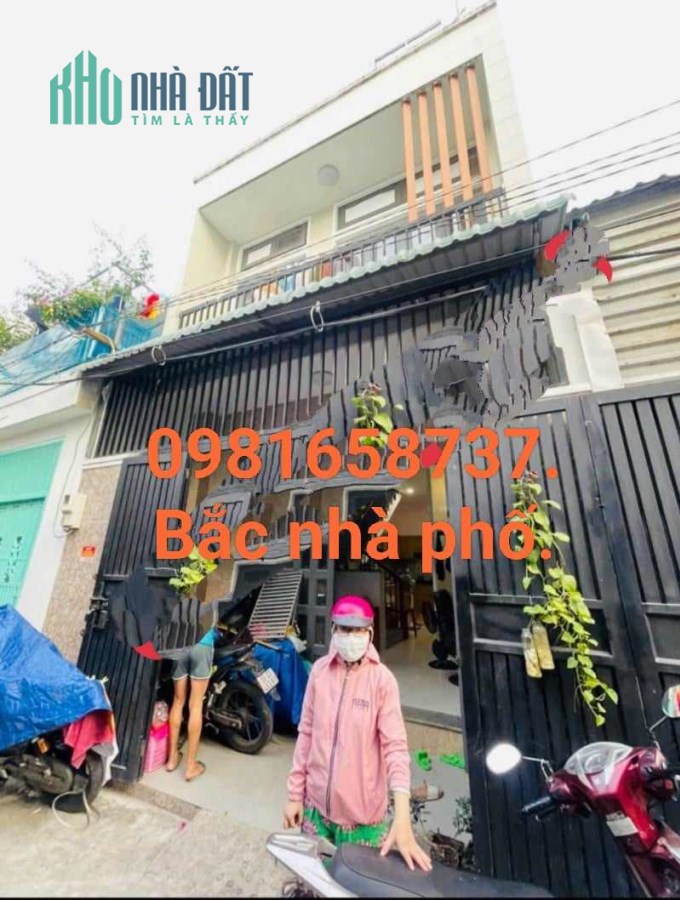 Nhà Trần Thị Cờ Thới An Quận 12 Ngang 5m 60m2 Chỉ 3 tỷ 380..