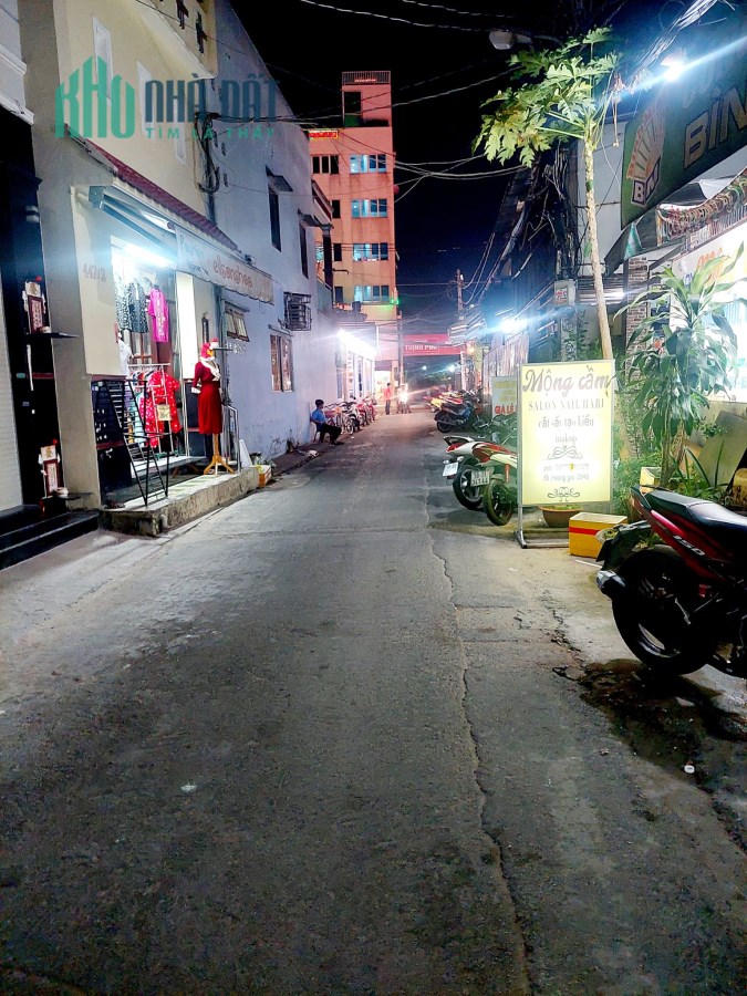 NHÀ 4 TẦNG MỚI ĐẸP
-  HXH thông - GIÁ CHỈ 6.5 TỶ
