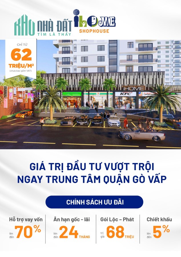SHOPHOUSE MẶT TIỀN PHẠM VĂN CHIÊU