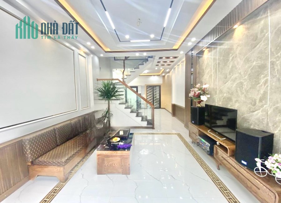 NHÀ XÂY MỚI ĐỘC LẬP MẶT NGÕ PHỐ #CHỢ_HÀNG, #AONE, #HỒ_SEN