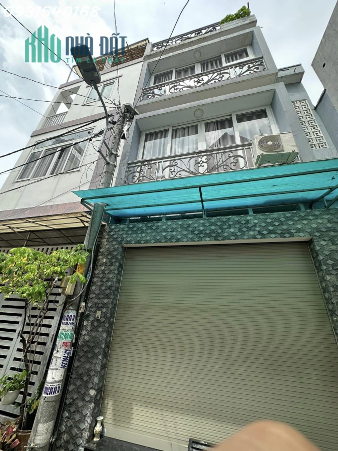 TÂY THẠNH - TÂN PHÚ - NHÀ 4 TẦNG - HẺM 5M - VỊ TRÍ CỰC ĐẸP - 4.5x 12M, GIÁ 5.5 TỶ