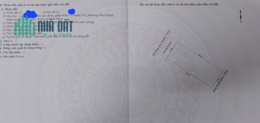 🔴💥Bán đất đường Khánh An 7, Hòa Khánh Nam, Liên Chiểu, Đà Nẵng