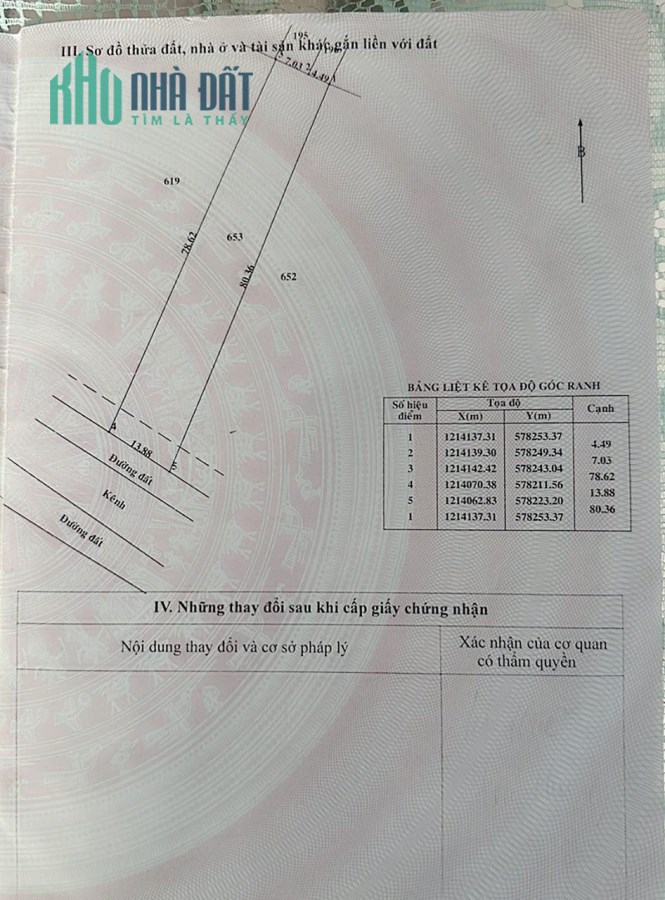 Cần bán gấp lô đất 1000  m²   tại xã Tân An Hội ,huyện Củ Chi, TP.HCM