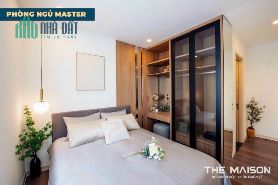 CHỈ cần thanh toán 400 Triệu (20%) Sở Hữu Ngay Căn Hộ đẹp, View sông Sài Gòn the Maison