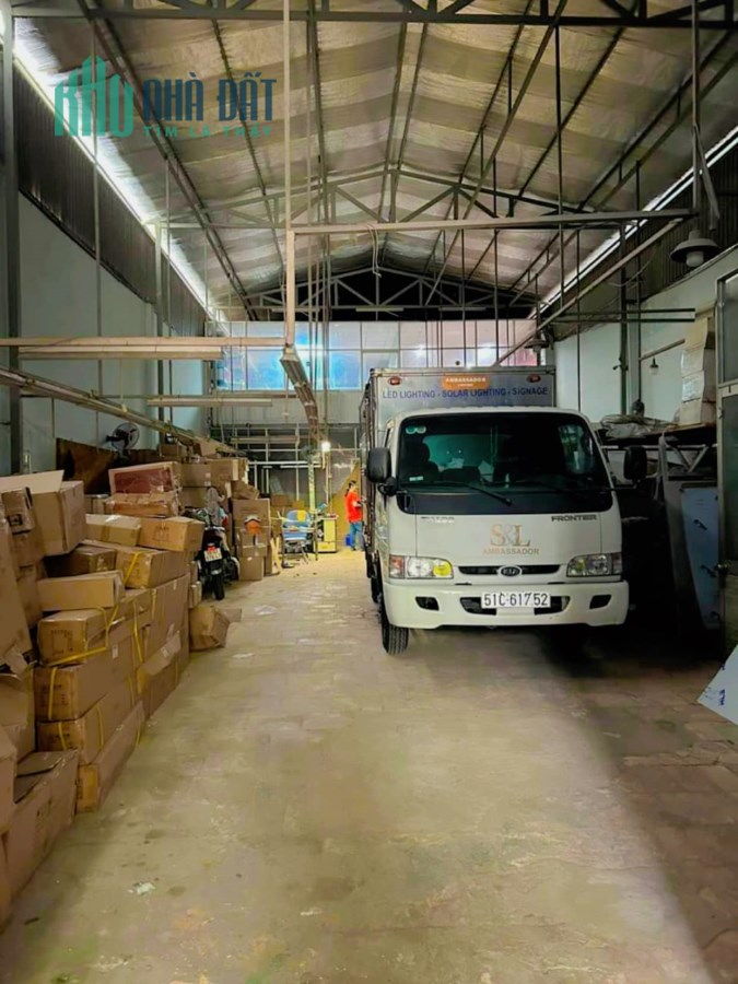 BÁN NHÀ,KHO XƯỞNG 350M2, TRUNG MỸ TÂY QUẬN 12, NGANG 9M, NHỈNH 18TY