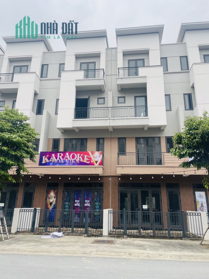 Shophouse 75m2 xây 4 tầng. Chỉ cần 2 đã sở hữu, ngân hàng hỗ trợ 2 năm không lãi suất.